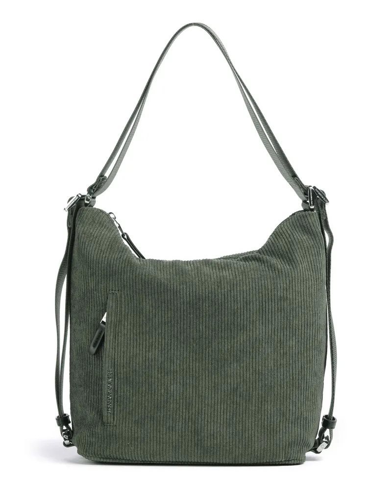 Mandarina Duck Rucksack-Tasche Hunter Velvet in oliv Oliv