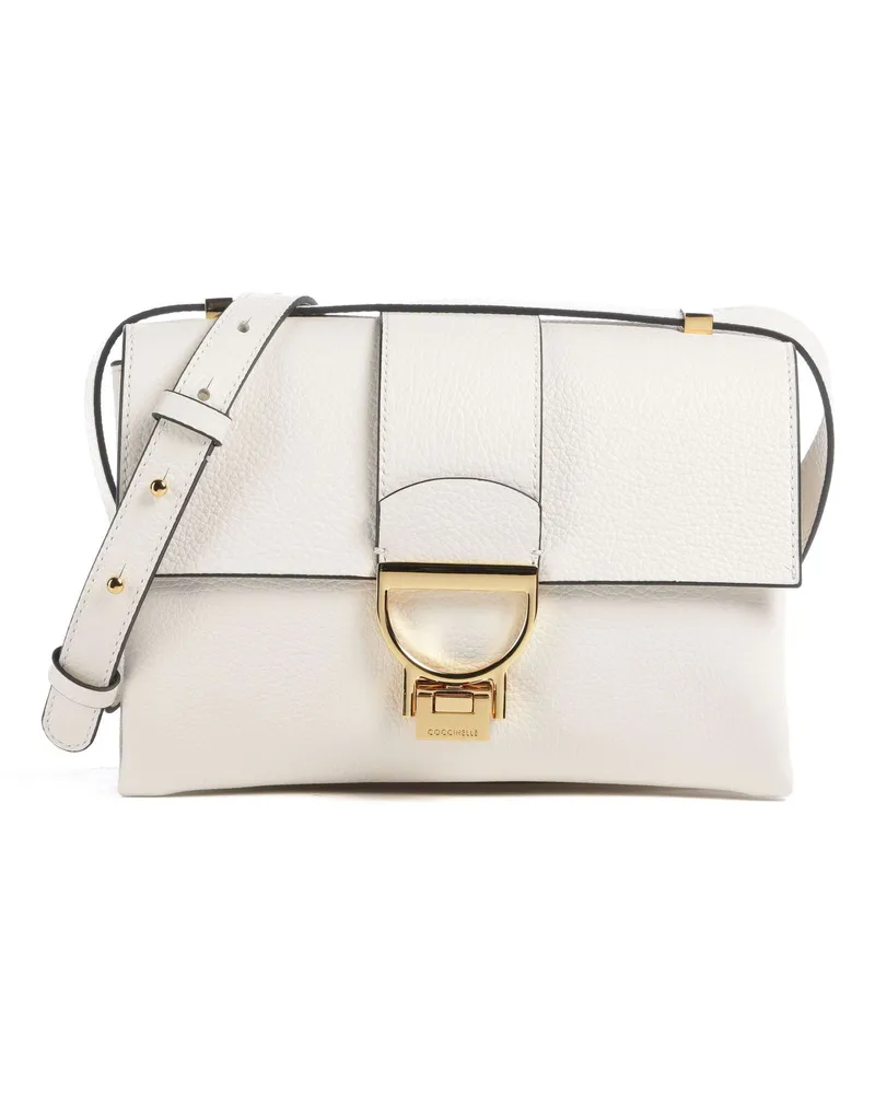 Coccinelle Schultertasche Arlettis in elfenbein Beige