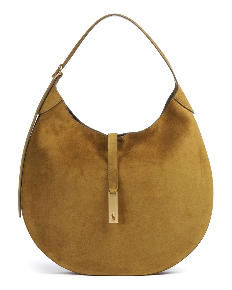 Ralph Lauren Beuteltasche ID Collection Medium in oliv Oliv