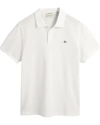 Gant Piqué-Poloshirt White