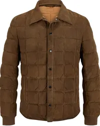 Milestone Velourslederjacke MsAlfonso Cognac