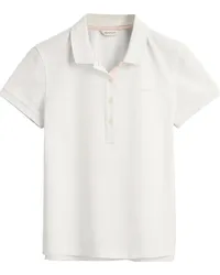 Gant Piqué Poloshirt Weiß