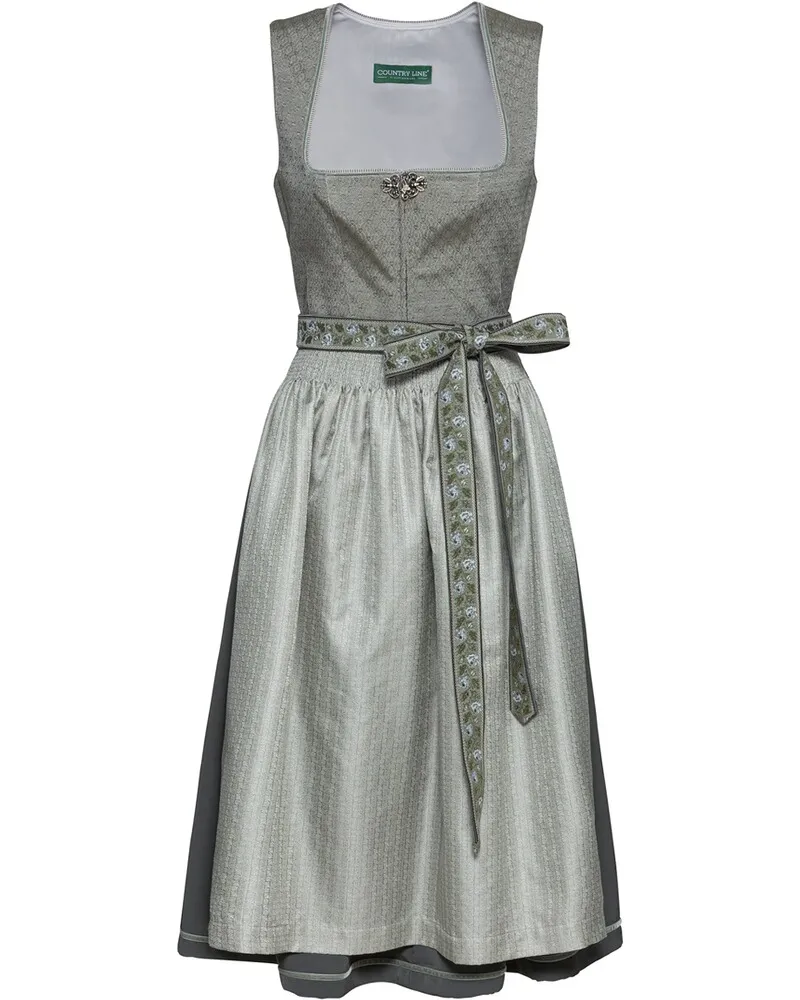 Country Line Midi-Dirndl Oliv