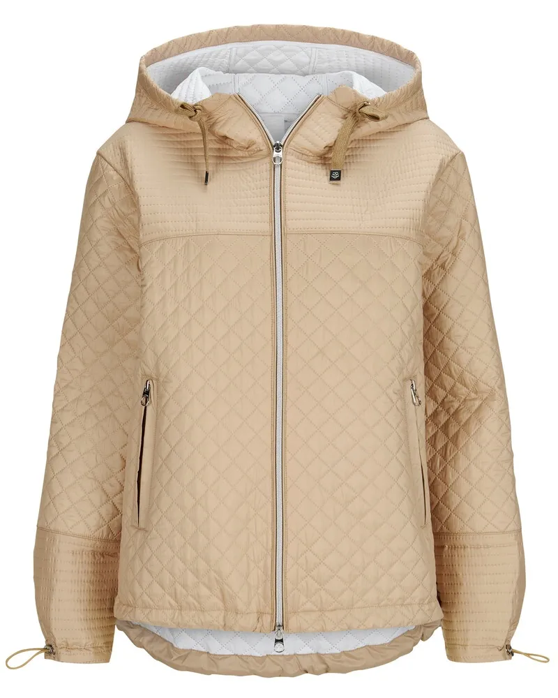 Milestone Steppjacke MS-Tyra mit Kapuze Beige