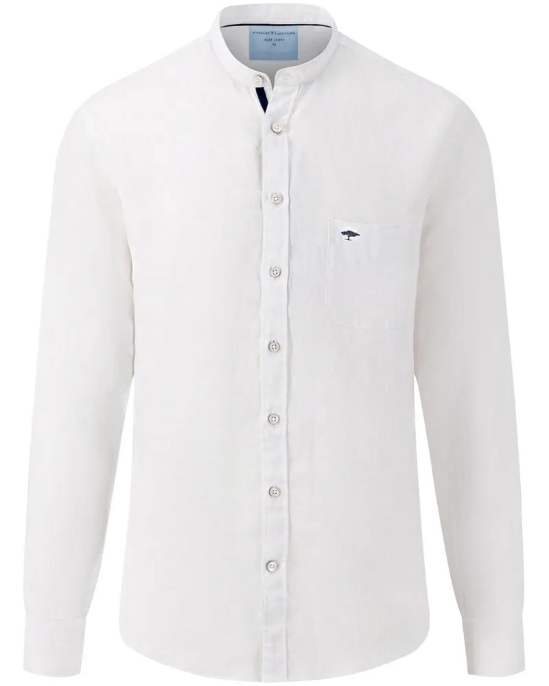 Fynch-Hatton Leinenhemd White