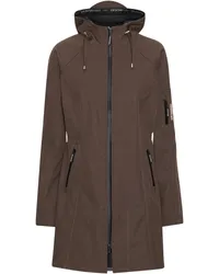 Ilse Jacobsen Lange Regenjacke Rain37 Chocolate