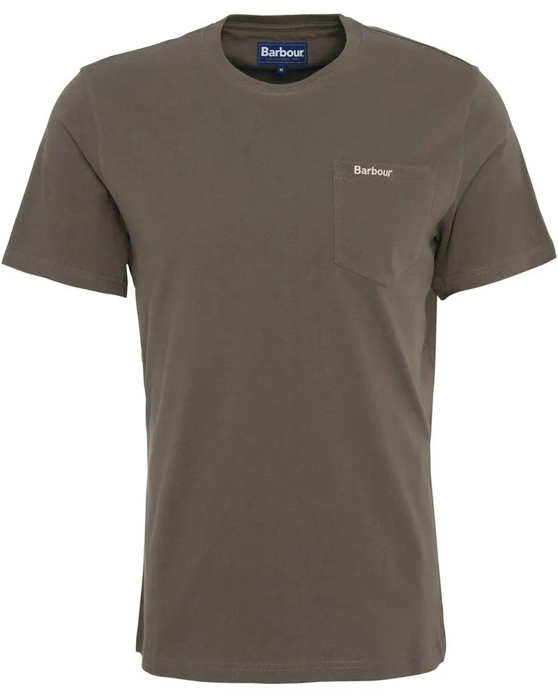 Barbour T-Shirt Langdon Pocket Tee Tarmac