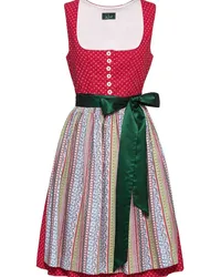 Luis Steindl Midi-Dirndl Rot