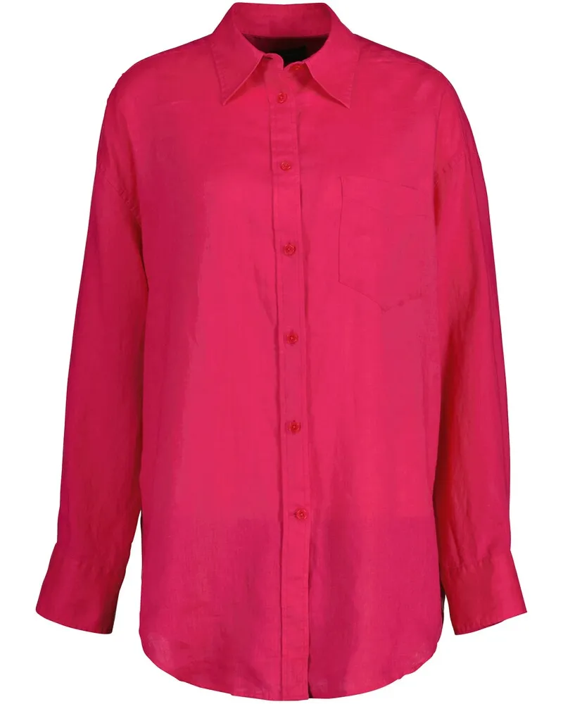 Gant Leinenbluse Pink