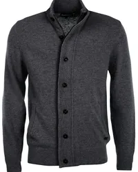 Barbour Strickjacke Essential Patch Zip Charcoal