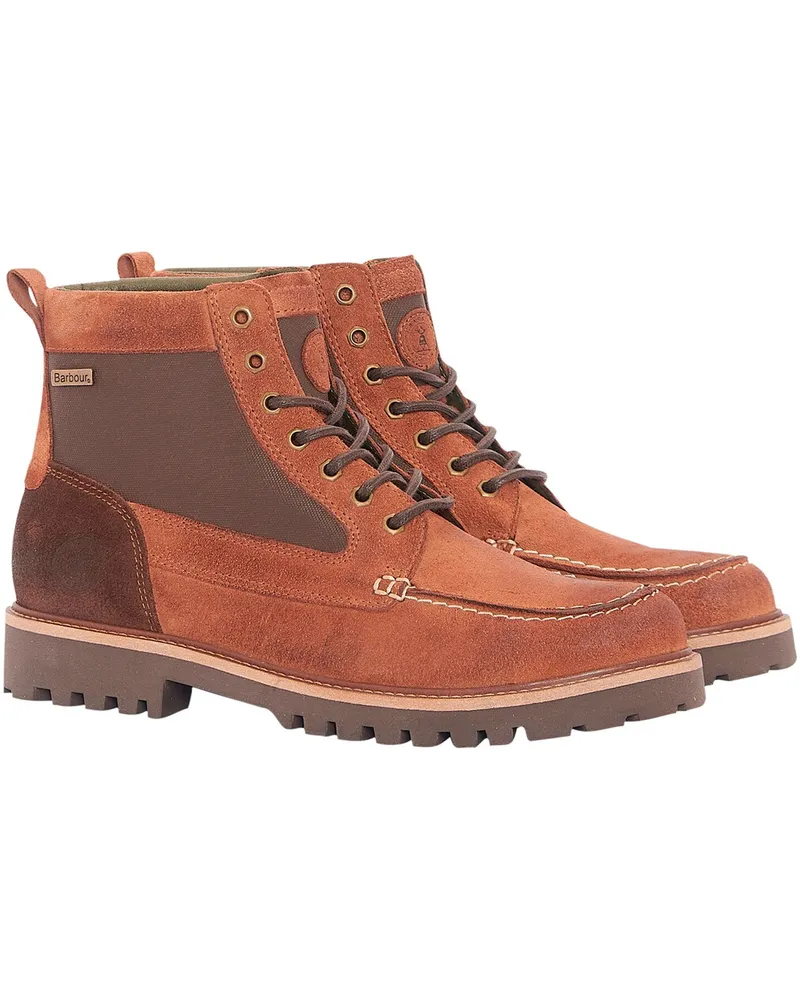 Barbour Lederboot Sheene Moc Toe Cognac