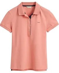 Gant Piqué Poloshirt Pfirsich