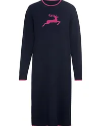 Reitmayer Strickkleid mit Hirsch Navy