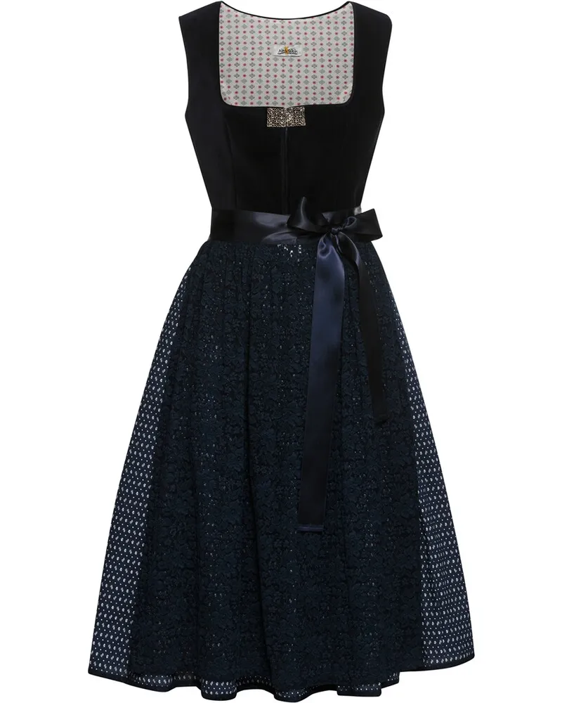 Almsach Midi-Dirndl Darkblue