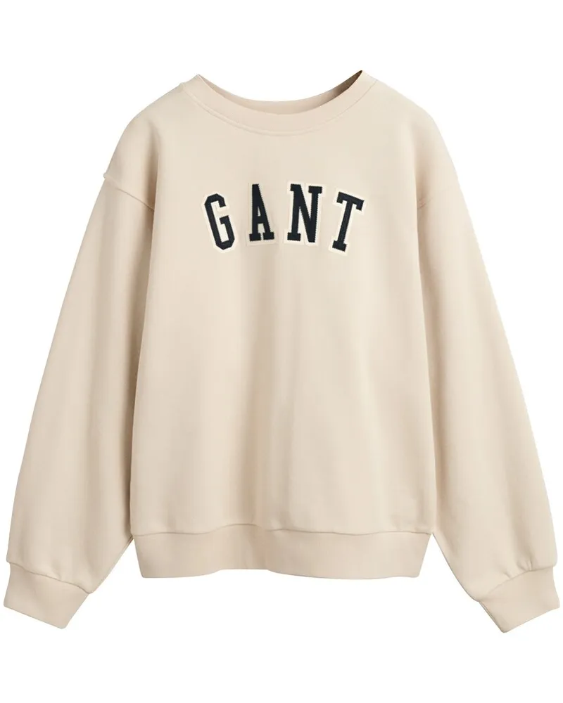 Gant Sweatshirt Logo Beige