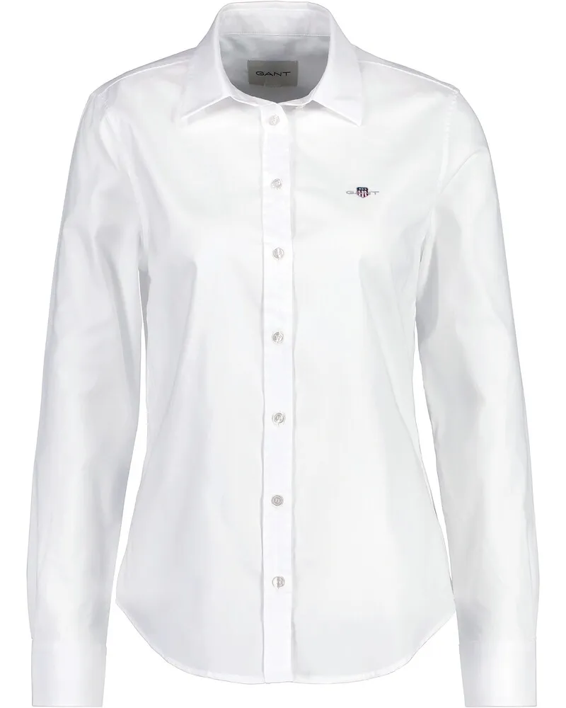 Gant Oxford-Bluse Weiß