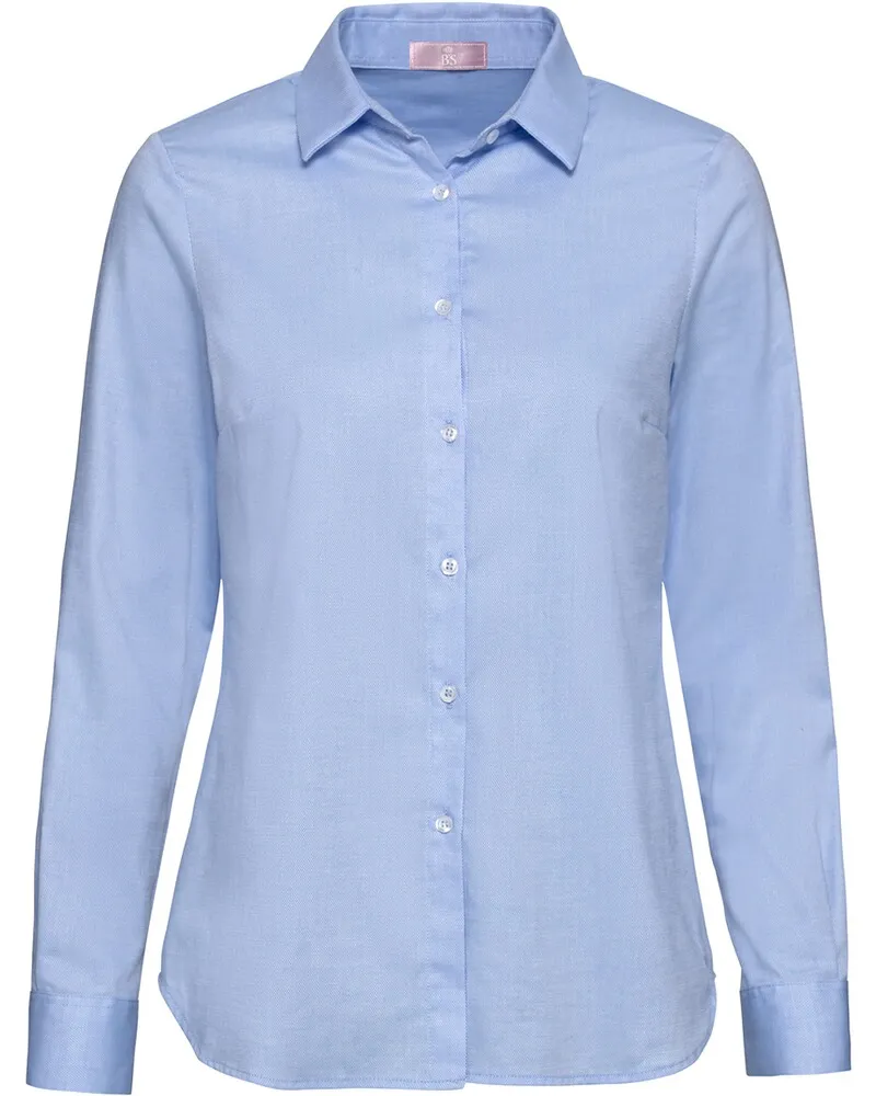 Brigitte von Schönfels Oxford-Bluse Azzurro