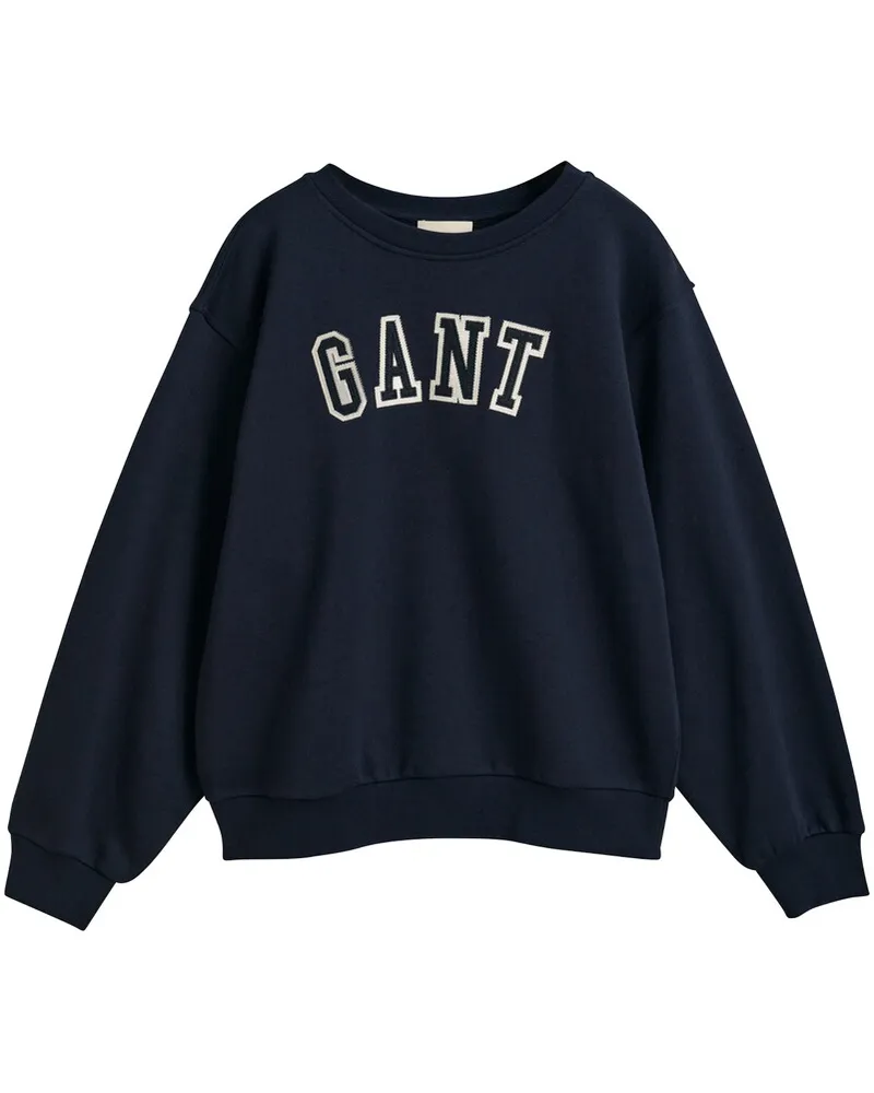 Gant Sweatshirt Logo Marine