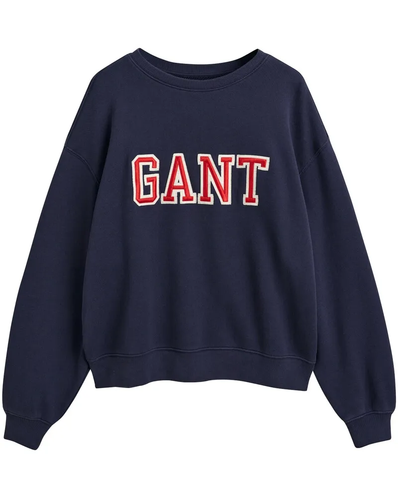 Gant Sweatshirt Logo Navy