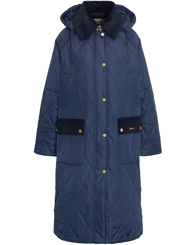 Barbour Steppmantel Cookston Navy