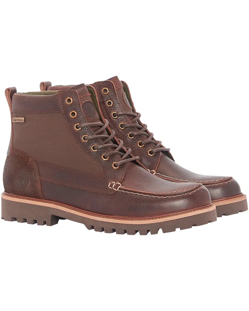 Barbour Lederboot Sheene Moc Toe Brown