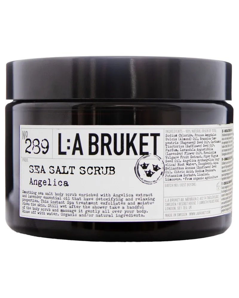 L:A Bruket No. 289 Sea Salt Scrub Angelica 420 g CosN Körperpeeling 