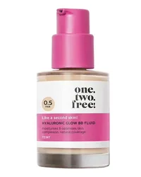 one.two.free! Step 3: Pflege Hyaluronic Glow BB Fluid BB- & CC-Cream 30 ml 01 LIGHT Nude