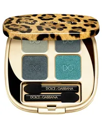 Dolce & Gabbana Felineyes Intense Eyeshadow Quad Lidschatten 4.8 g Nr. 08 Mediterranean Blue Schwarz