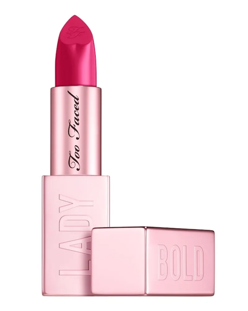 Too Faced Lady Bold Creamy High-Impact Color Lipstick Lippenstifte 45.23 g Upgrade Pink