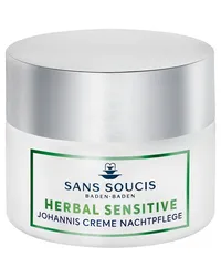 Sans Soucis Herbal Sensitive Johannis Creme Nachtpflege Gesichtscreme 50 ml 