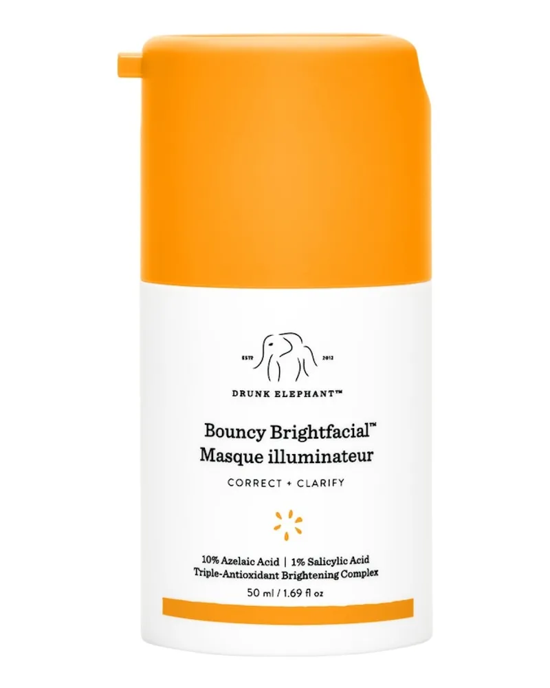 Drunk Elephant Bouncy Brightfacial Masque Illuminateur Glow Masken 50 ml 