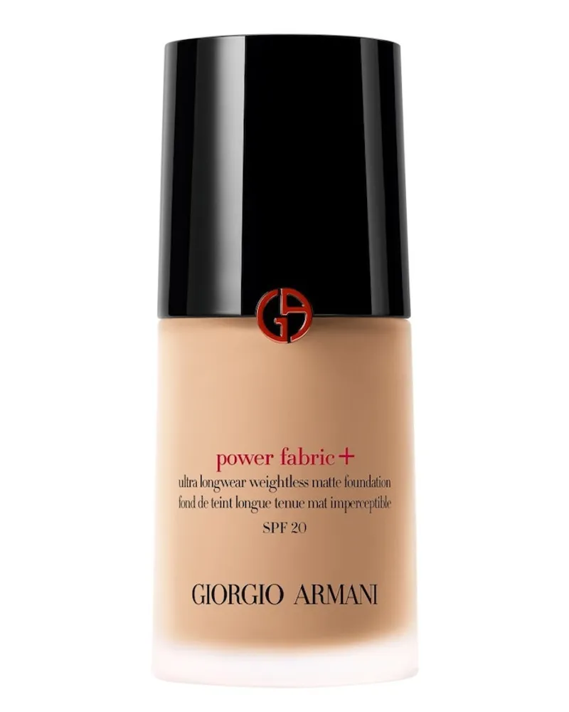 Giorgio Armani Beauty Power Fabric + Longwear High Coverage Foundation 30 ml Nr. 9 Hellbraun