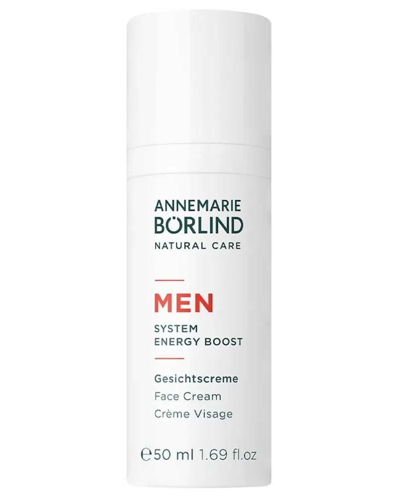 Annemarie Börlind MEN SYSTEM ENERGY BOOST Face Cream Gesichtscreme 50 ml 