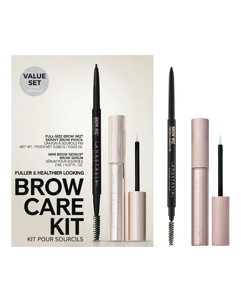 Anastasia Brow Care Kit Paletten & Sets Medium Brown Schwarz