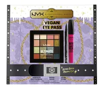 Default Brand Line X-mas Vegan Eye Pass Paletten & Sets Color Palette 0,83 g + Epic Ink Liner 1 ml On The Rise Volume Mascara 10