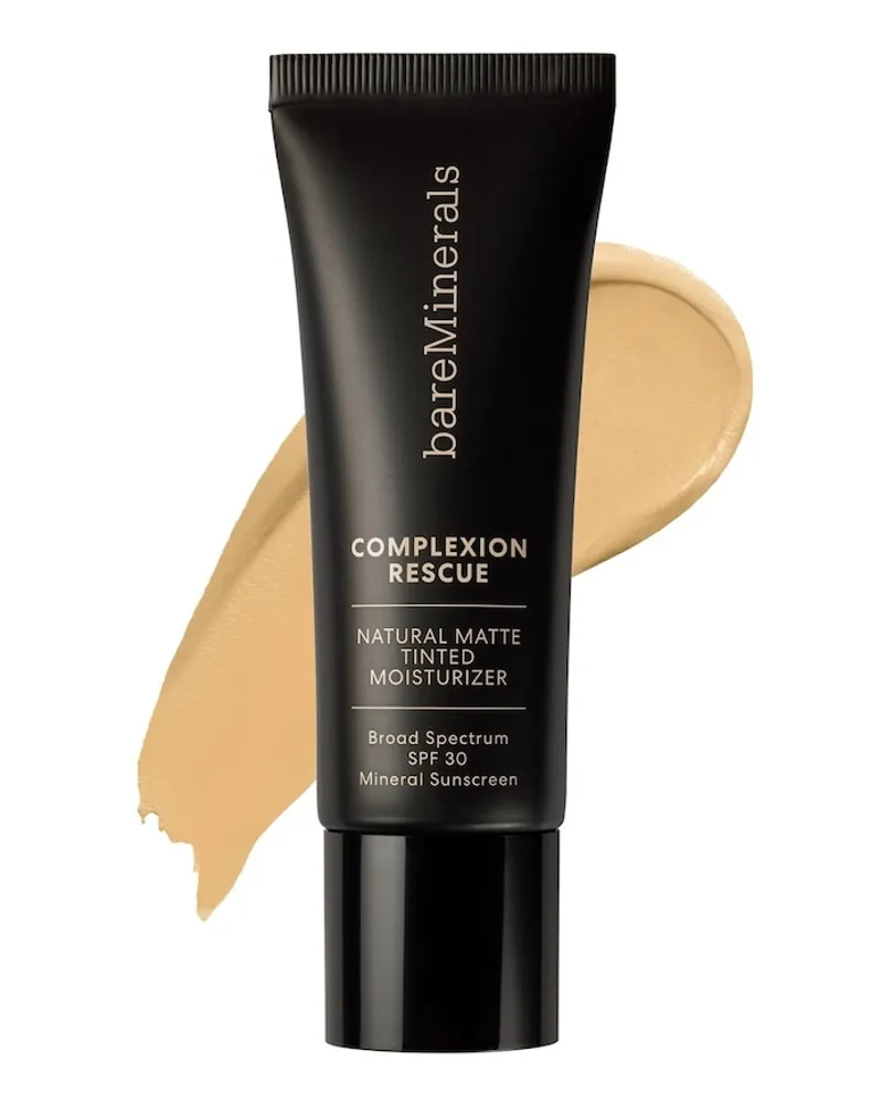 bareMinerals Complexion Rescue Natural Matte Tinted Moisturizer Mineral SPF 30 BB- & CC-Cream 35 ml Wheat 4.5 Hellbraun