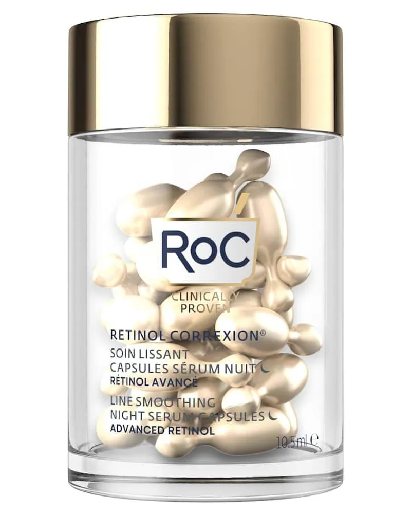 RoC Retinol Correxion Line Smoothing Night 30 Capsules Feuchtigkeitsserum 