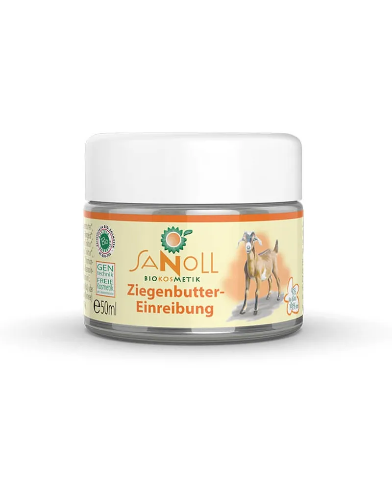 SANOLL Ziegenbutter Einreibung 50ml Körperbutter 