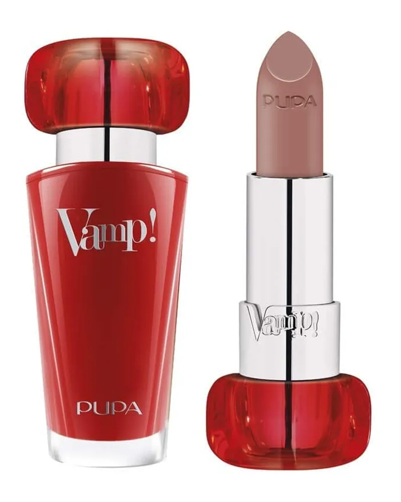 PUPA Milano VAMP! Lipstick Lippenstifte 3.5 g 113I CONIC NUDE Rosegold