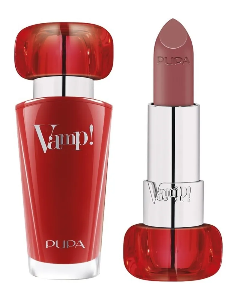 PUPA Milano VAMP! Lipstick Lippenstifte 3.5 g 113I CONIC NUDE Rosegold
