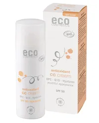 ECO Cosmetics OPC. Q10 & Hyaluron LSF50 CC Creme hell 50ml BB- CC-Cream 