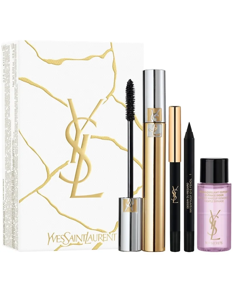 Yves Saint Laurent Mascara Volume Pflegeset (Mascara Effet Faux Ciles + Mini Dessin Du Regard Biphase 8ml 