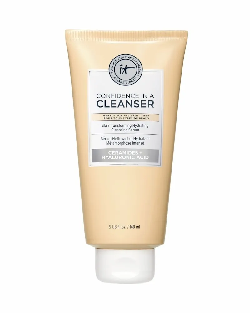 IT Cosmetics Confidence in a Cleanser Ceramides + Hyaluronic Acid Augenmake-up Entferner 148 ml 