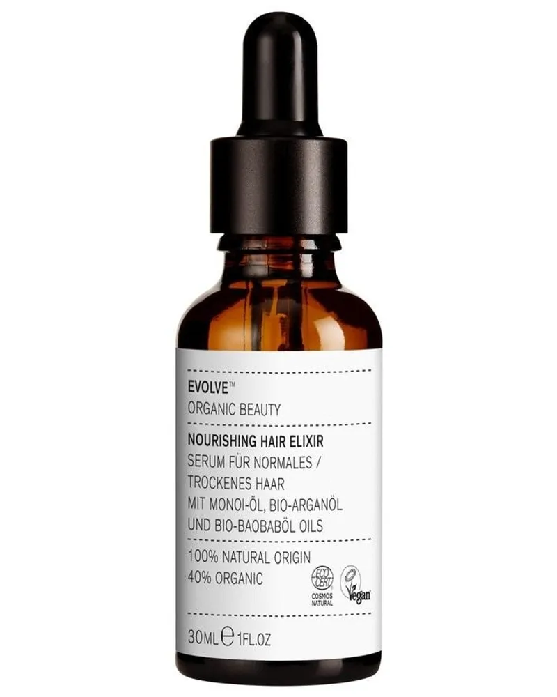 Evolve Organic Beauty Nourishing Hair Elixir Haaröle & -seren 30 ml 