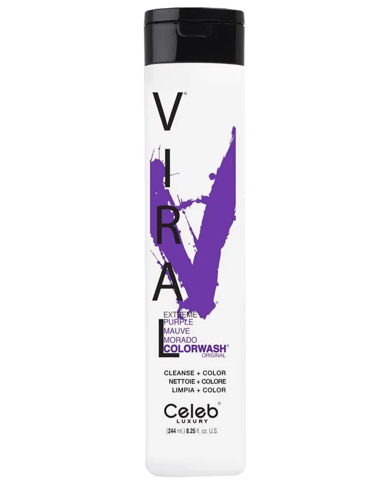 CELEB LUXURY Extreme Purple Colorwash Shampoo 244 ml 