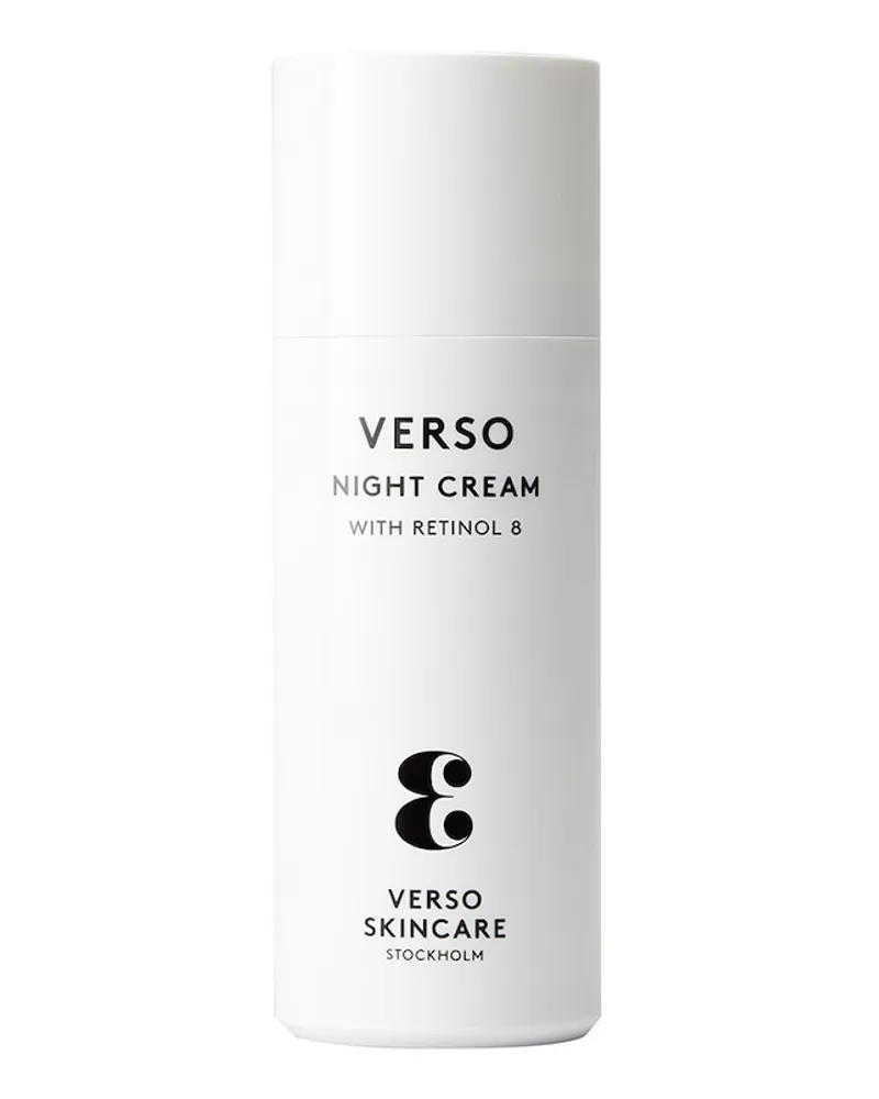 Verso Skincare NIGHT CREAM RETINOL 8 Nachtcreme 50 ml 