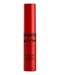 NYX Cosmetics Wedding Butter Gloss Lipgloss 8 ml Nr. 20 Red Velvet Dunkelrot