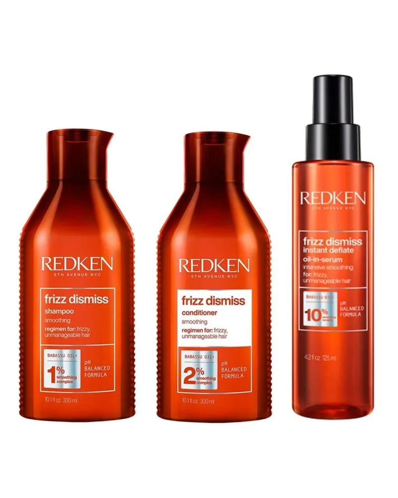 Redken Frizz Dismiss Bundle Instant Deflate Oil* Haarpflegesets 0.73 l 