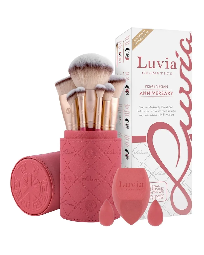 Luvia Cosmetics Anniversary Vegan Make-Up Brush Set Pinselsets 