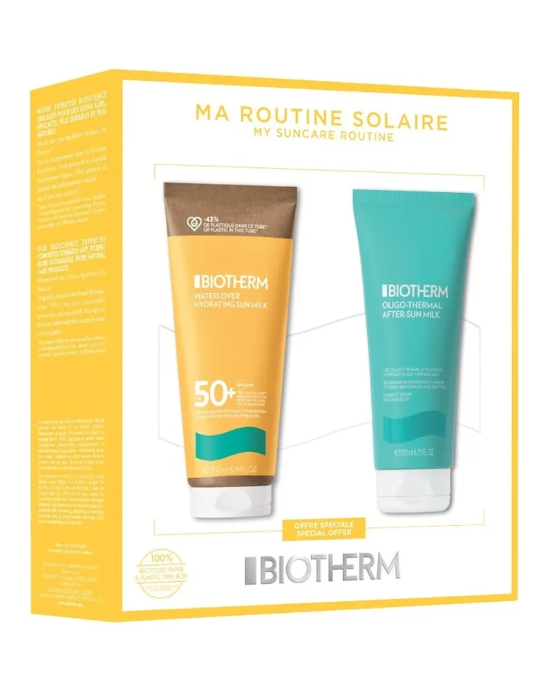 Biotherm Geschenksets Waterlover Hydrating Sunmilk SPF 50 Set Sonnenschutzsets 